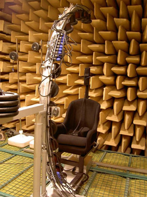 Figure 2. HRTF measuring equipment.