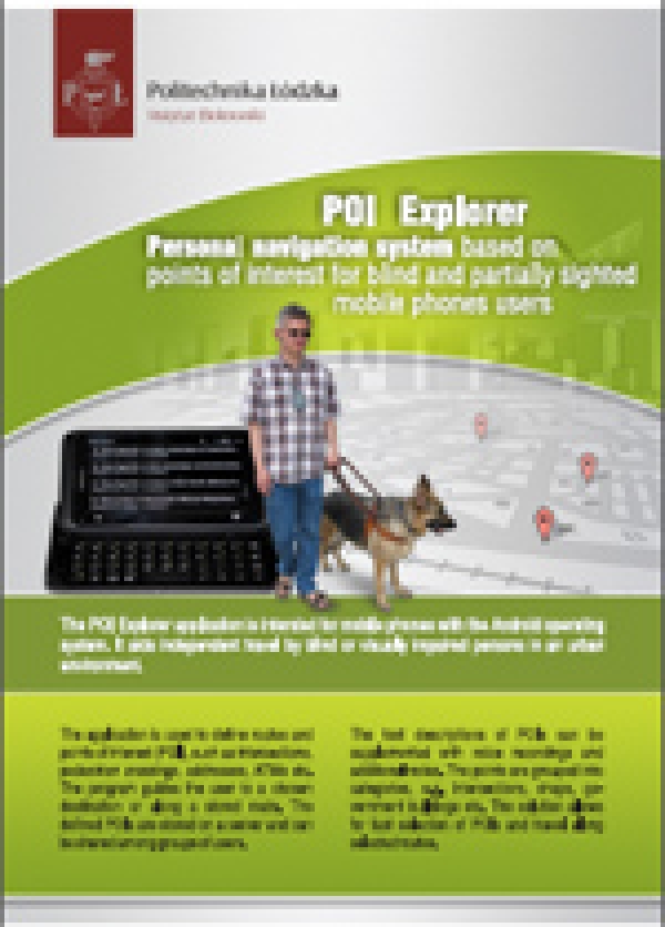POI Explorer Personal navigation system - leaflet in English