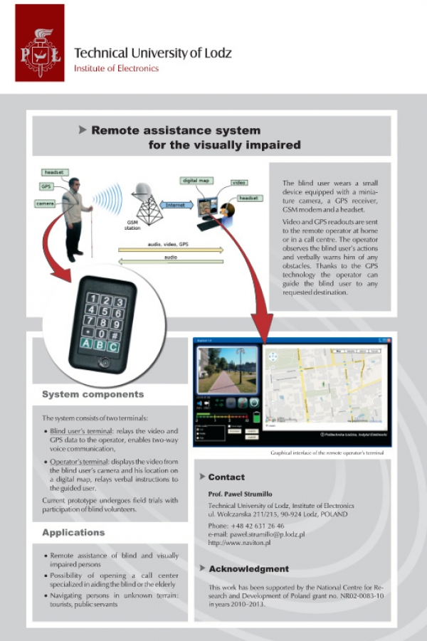 Remote Assistance System - leaflet